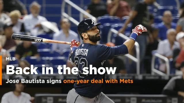 Mets sign OF Jose Bautista to one-year major league deal