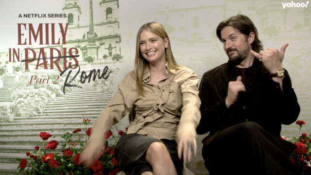 &#39;Emily in Paris&#39; stars Lucas Bravo, Camille Razat gush about their close bond on American-led set