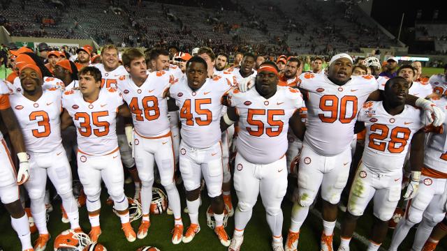 Clemson continues to dominate, runs over Virginia Tech