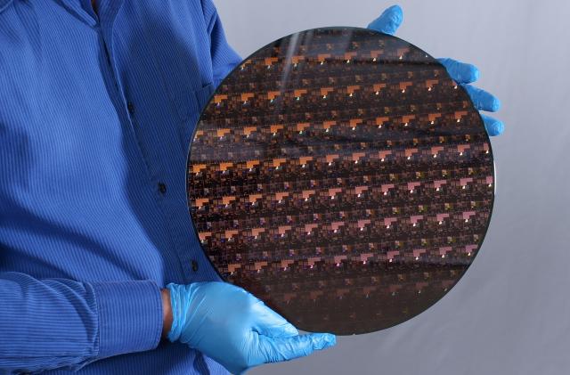 A 2 nm wafer fabricated at IBM Research's Albany facility