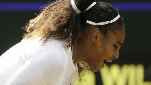 Serena Williams easily takes down Evgeniya Rodina to reach Wimbledon quarterfinals