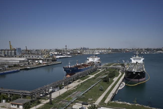 Portul românesc se luptă să facă față fluxului de cereale ucrainene