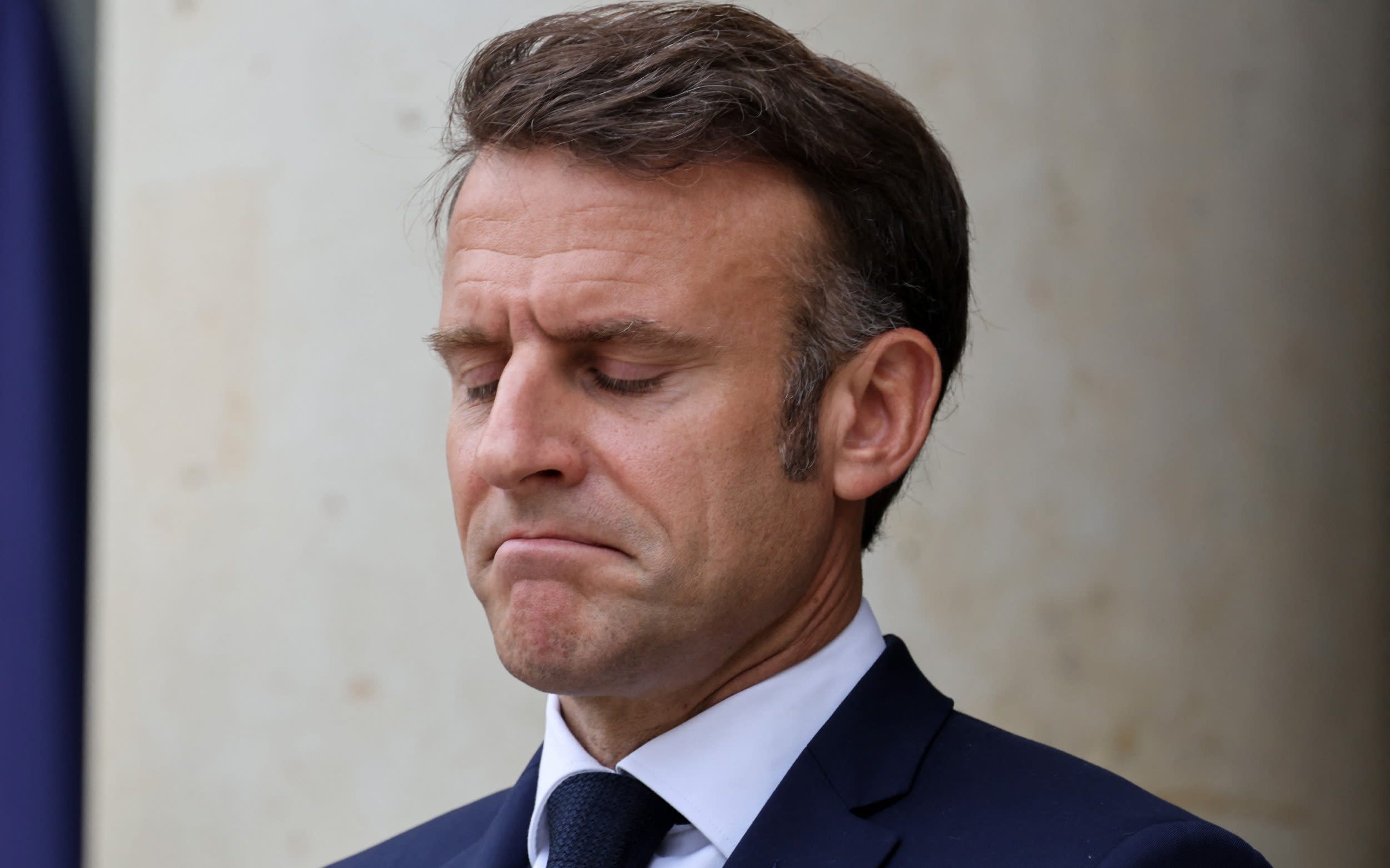 France will not descend into chaos, Macron tells Musk hours before train sabotage