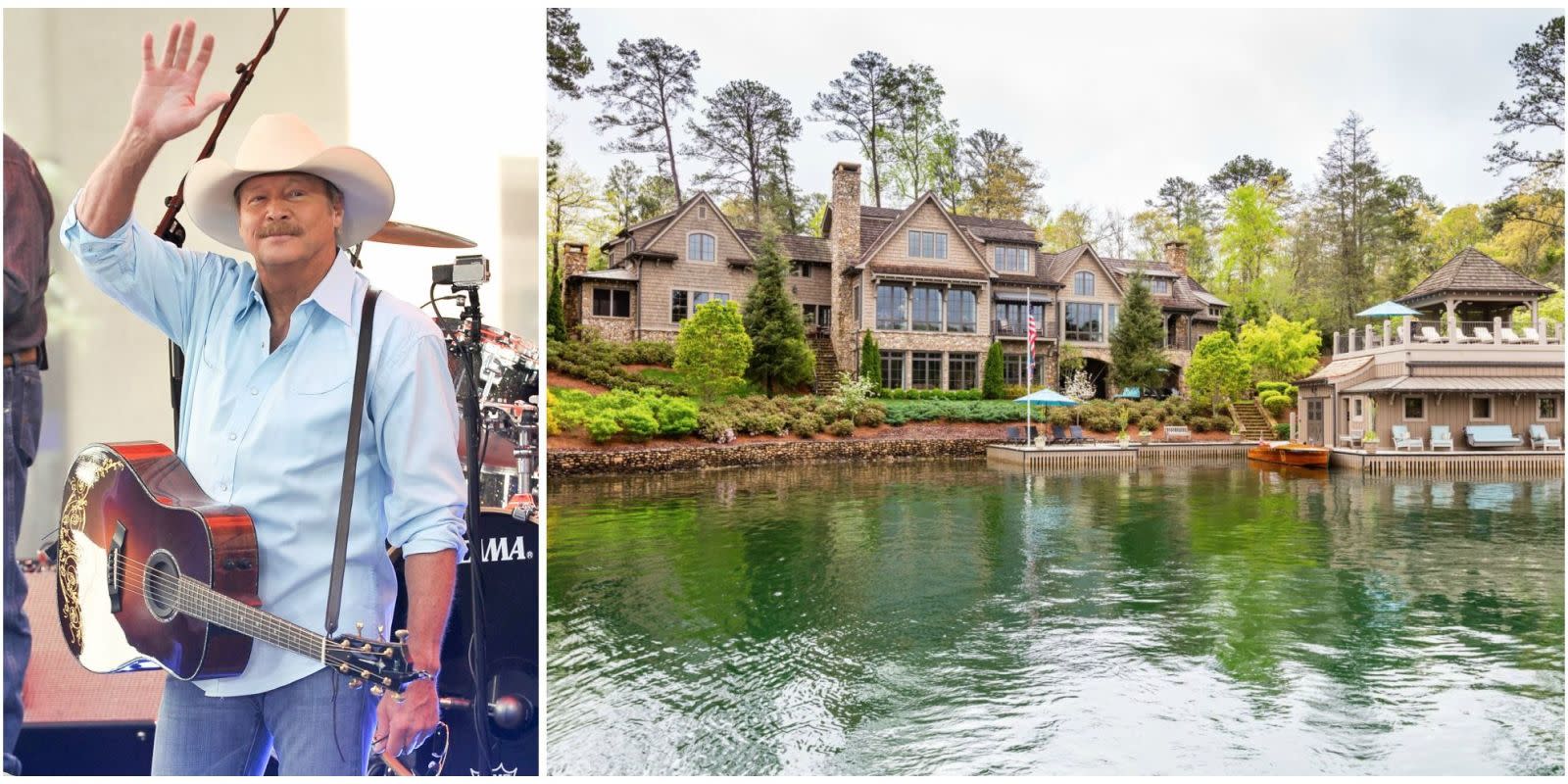 Take a Peek Inside Alan Jackson's Lakefront Home