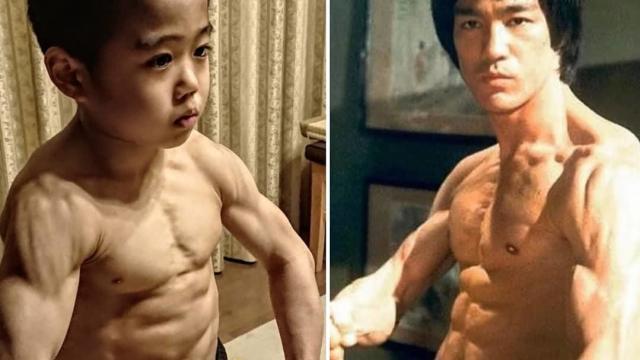 10-year-old Kung Fu prodigy is being hailed a 'mini Bruce Lee'