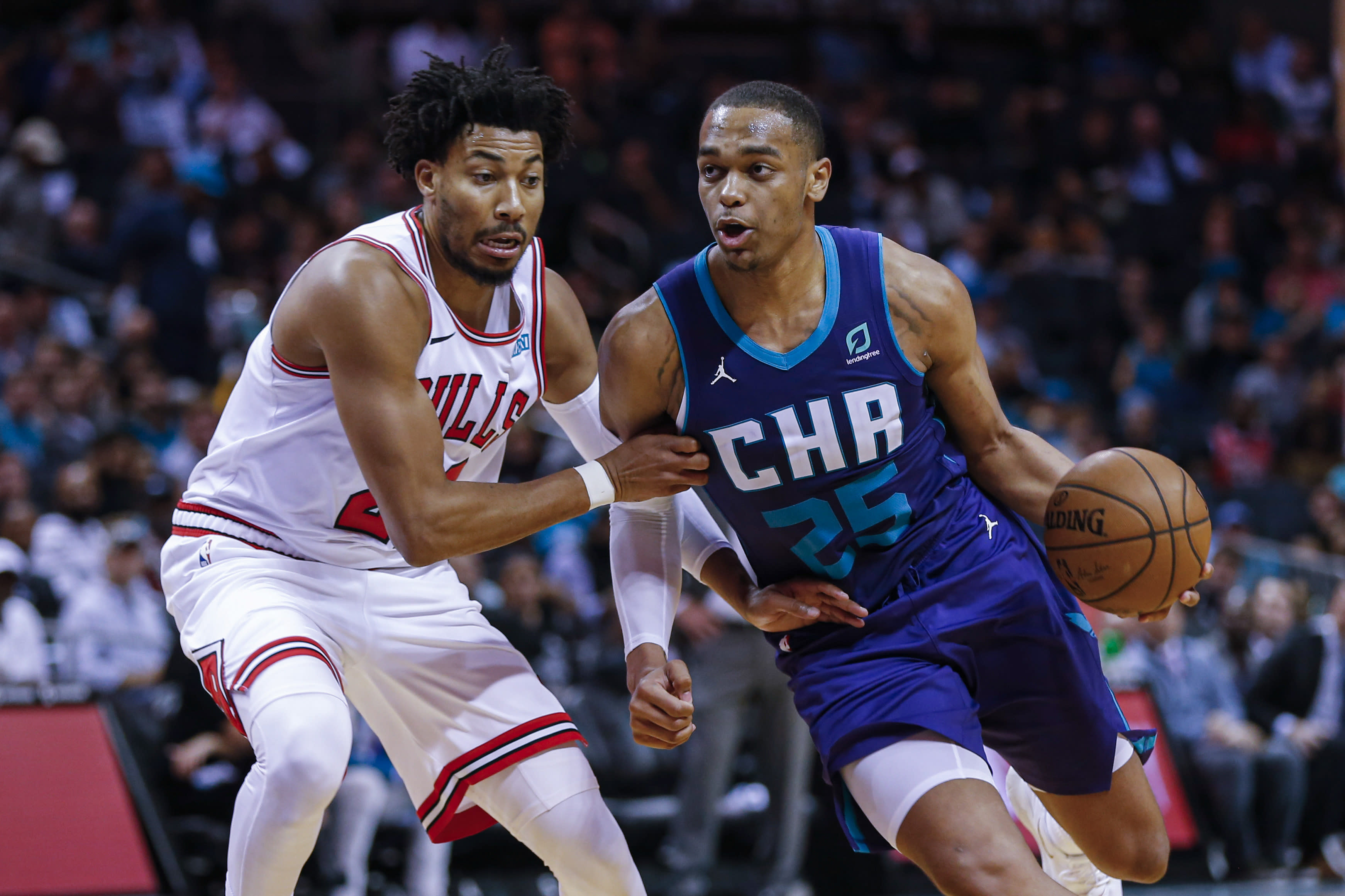 PJ Washington sets record for 3pointers in NBA debut