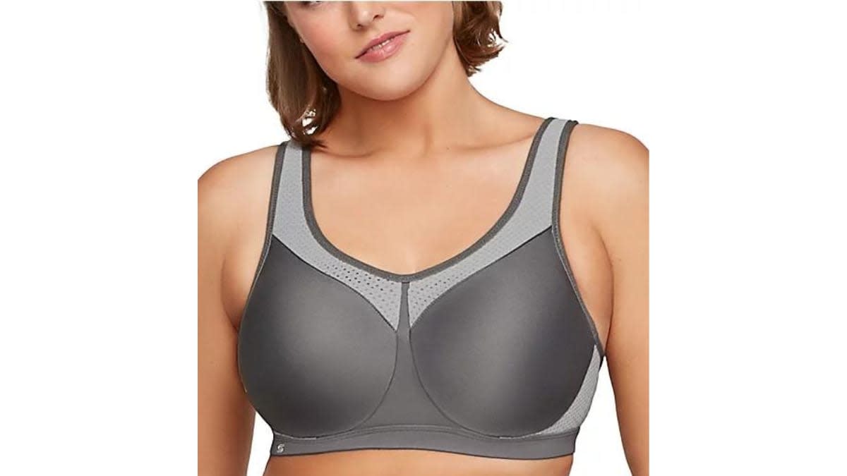 NWT GapFit Eclipse Medium Support Strappy Sports Bra Size M - Black