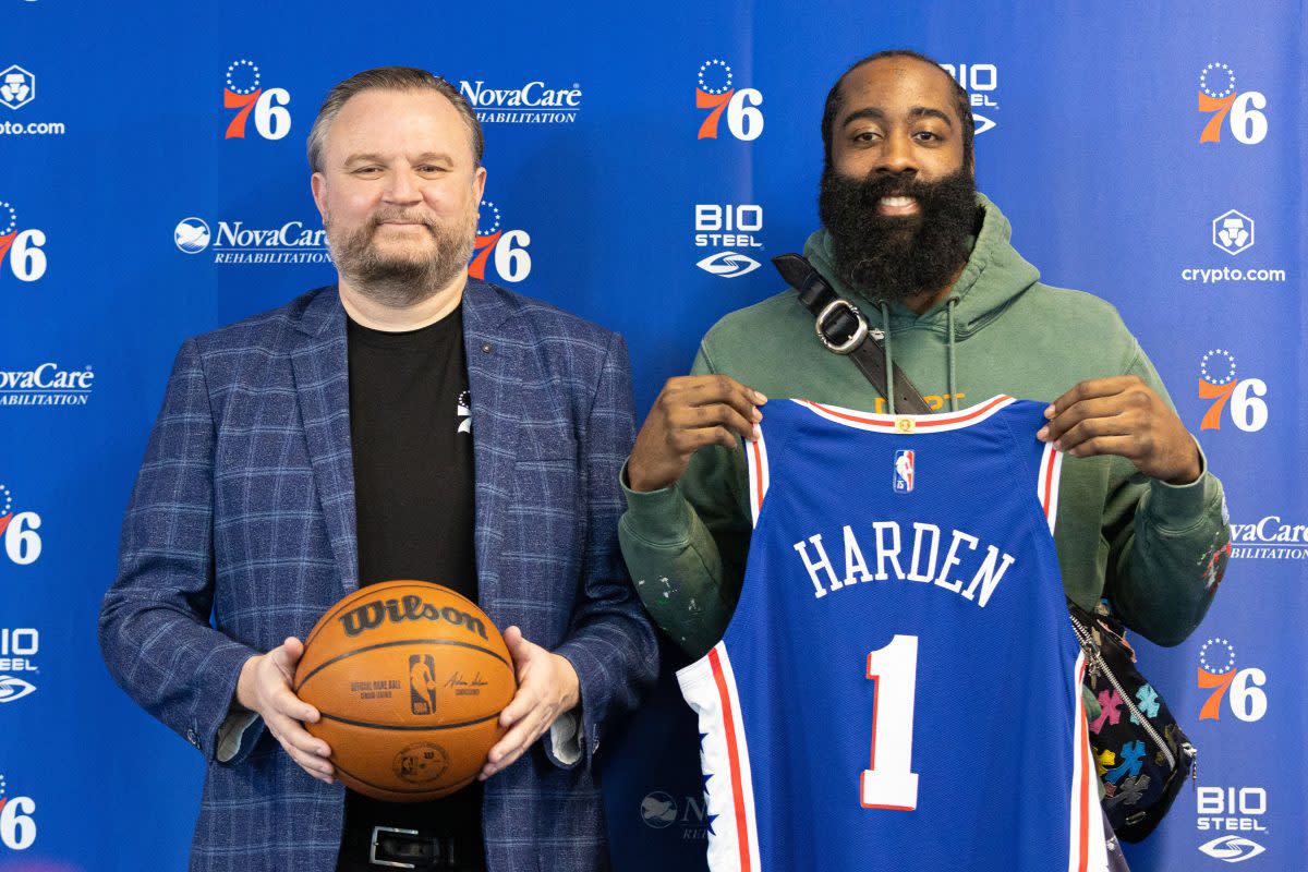 What NBA Twitter was saying when James Harden got traded to Philly: ‘Harden and Morey greatest NBA bromance’