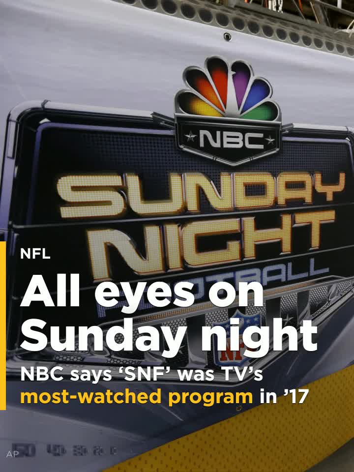 NBC says 'Sunday Night Football' was TV's most-watched ... - 720 x 960 jpeg 82kB