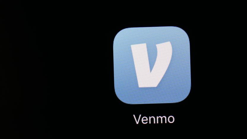 FILE - This March 20, 2018, file photo shows the Venmo app on an iPad in Baltimore. Popular peer-to-peer payment service Venmo will allow its users to buy and sell cryptocurrencies within its app, the company said Tuesday, April 20 2021, making it the latest mainstream financial service company to give its users access to currencies like Bitcoin. (AP Photo/Patrick Semansky, File)