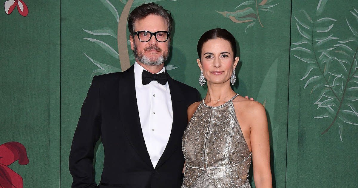 Colin Firth and Wife Livia Split.