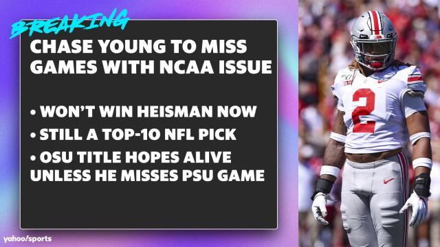 How Chase Young's potential violation affects the Heisman, NFL draft & Ohio State's title run