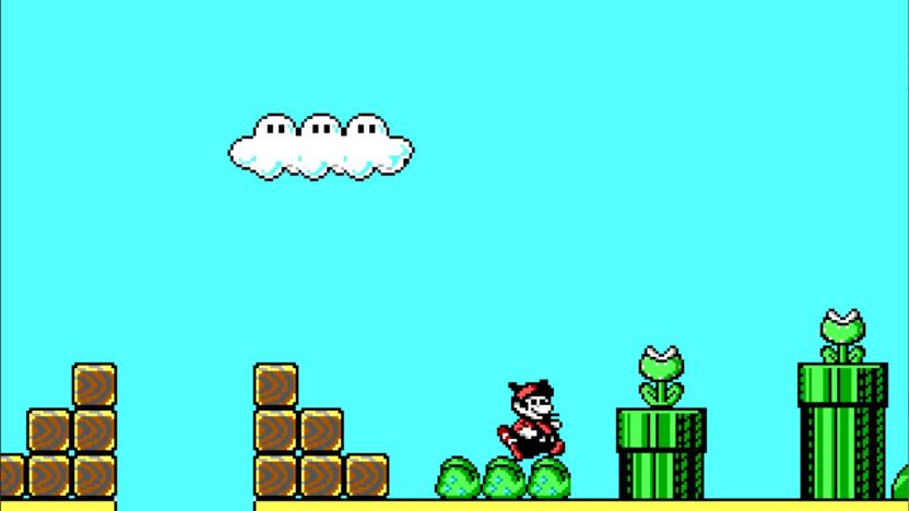 id Super Mario Bros 3. demo 