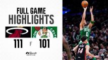 HIGHLIGHTS: Heat's record-setting shooting night shocks Celtics