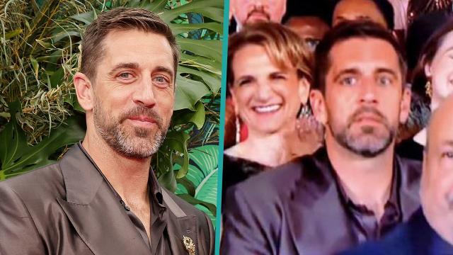 Aaron Rodgers Expression at 2023 Tony Awards Goes Viral Leaving Fans  Confused Over His Appearance