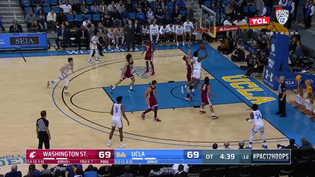 Highlights: UCLA men's basketball comes back to beat WSU in overtime