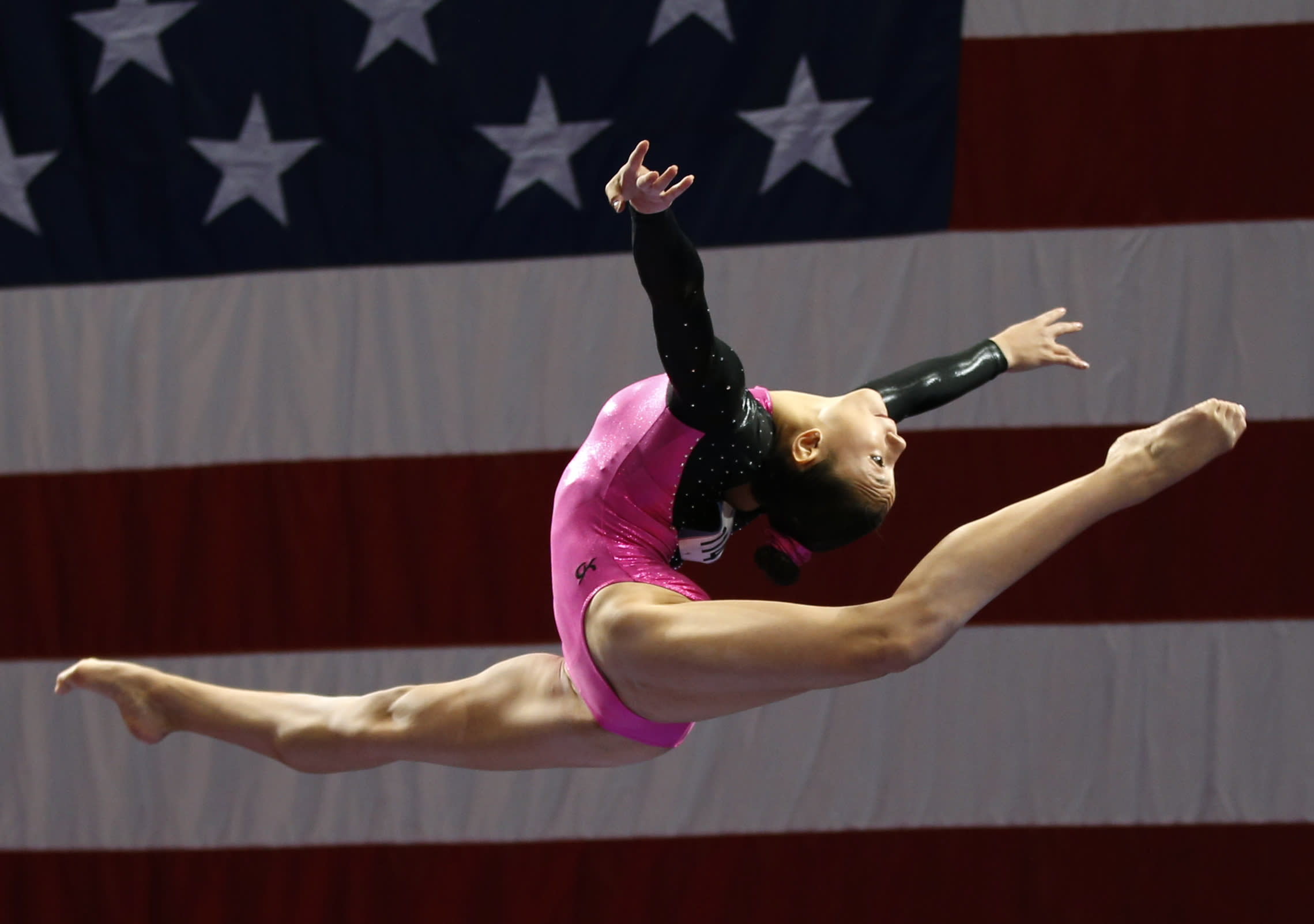 Biles steals show at US Gymnastics Championships