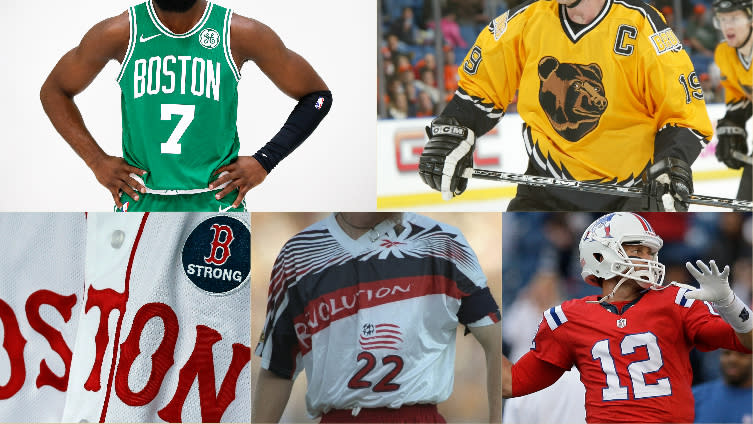 boston sports jerseys