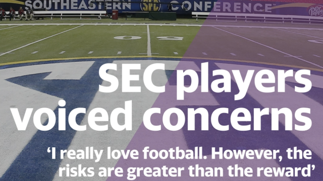 SEC players voiced concerns about safety of football season