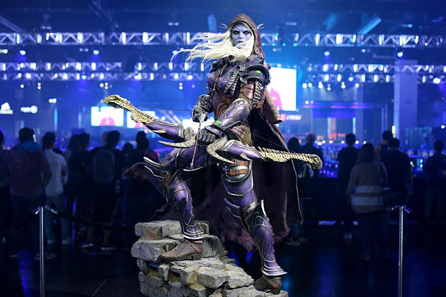 ANAHEIM, CALIFORNIA - NOVEMBER 01: A general view of the atmosphere at BlizzCon 2019 at the Anaheim Convention Center in Anaheim, CA on Nov. 1, 2019.  (Photo by Phillip Faraone/Getty Images for Blizzard Entertainment)