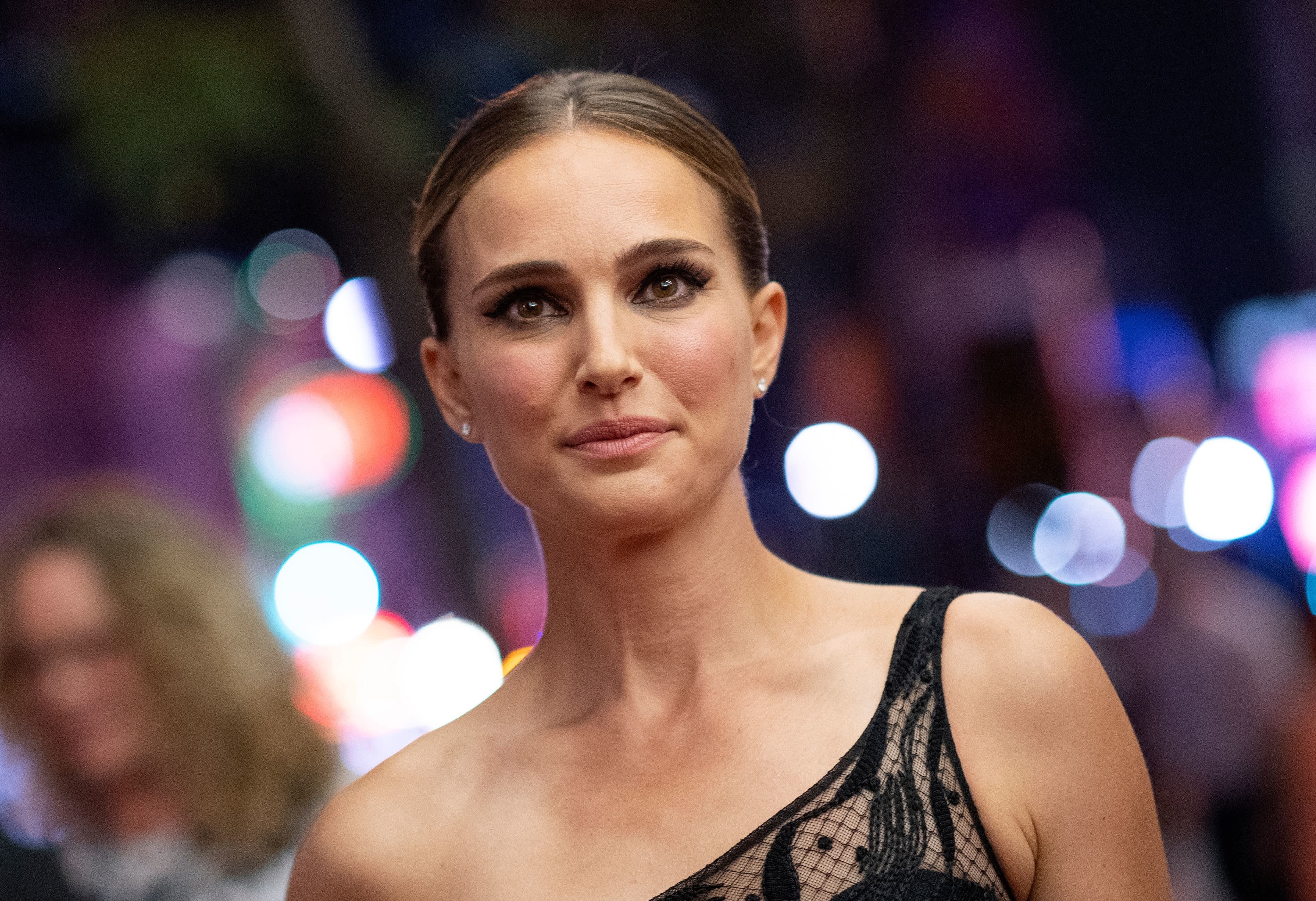 Natalie Portman Wore The Most Sophisticated Naked Dress To Her Film