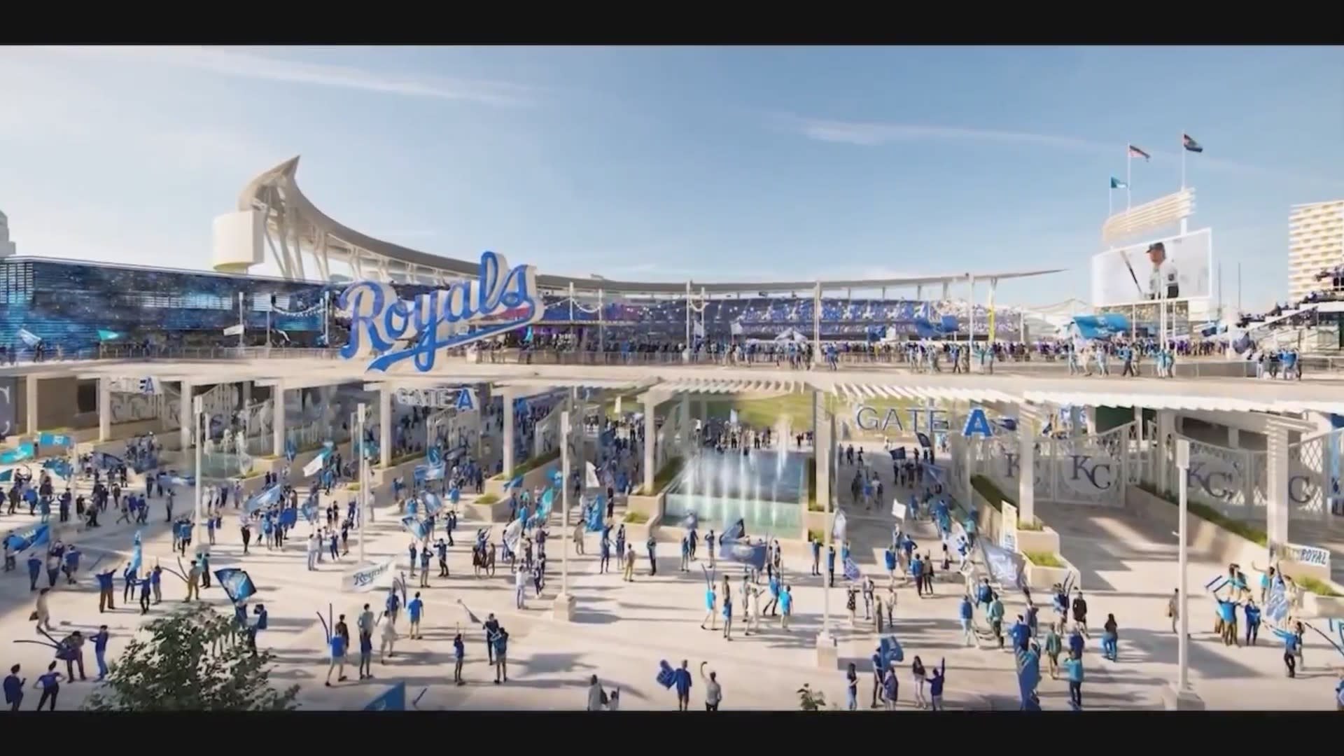 Kansas City Royals announce plan for $2 billion downtown 'ballpark