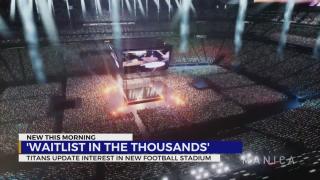 Titans fans plan ways to secure tickets at the team's new stadium