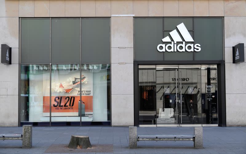 Adidas gets 3 billion euro government backed loan, suspends dividend