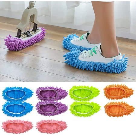 sidde boble Overstige Ingenious mop slippers make cleaning fun — and they're on sale