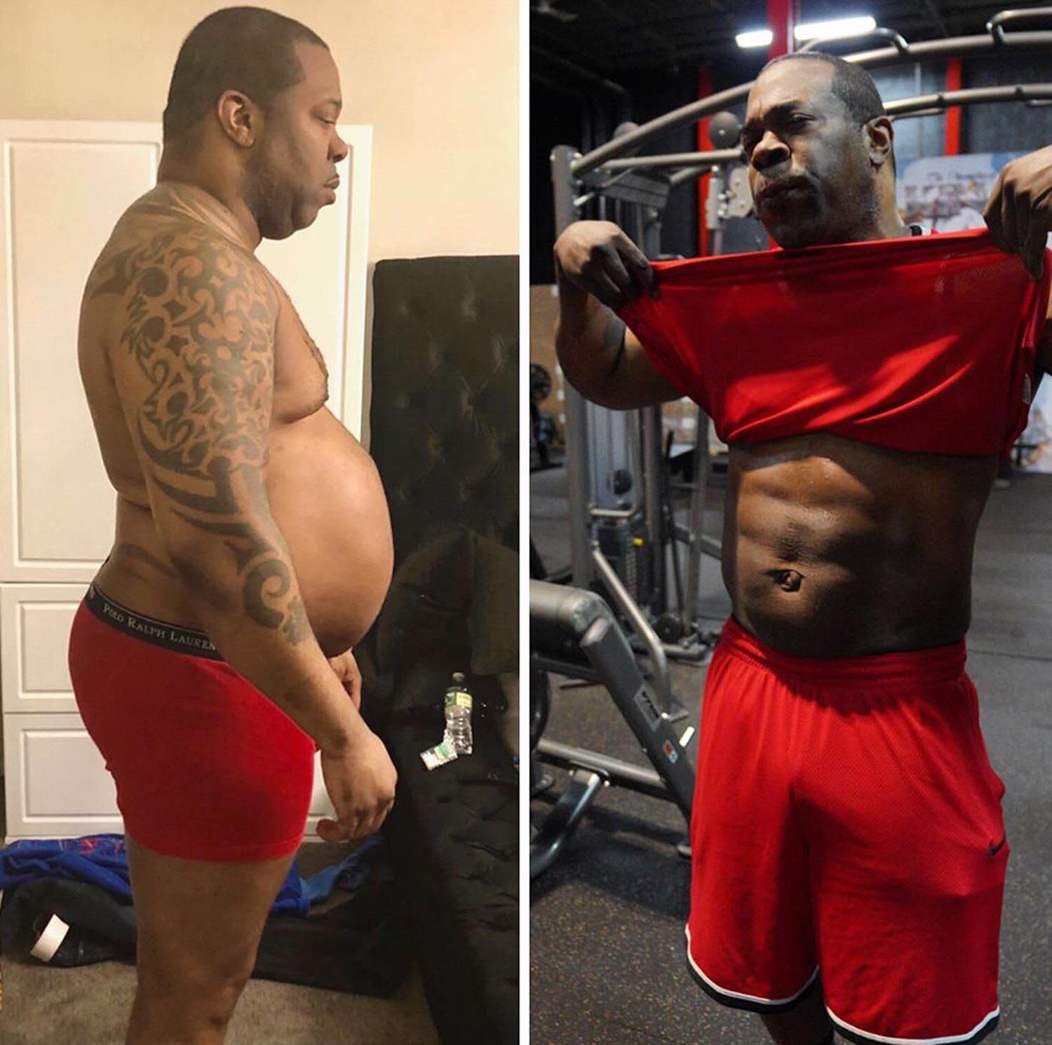 Busta Rhymes Shares Dramatic Before And After Photo Of Body