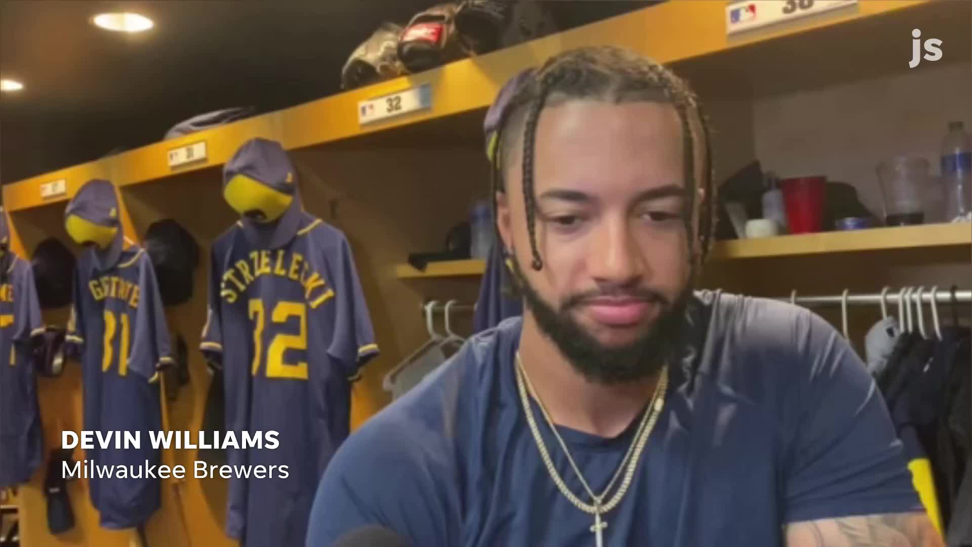 Devin Williams has brutal reaction to Josh Hader trade