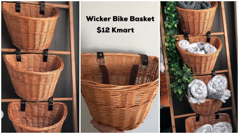 bike basket kmart