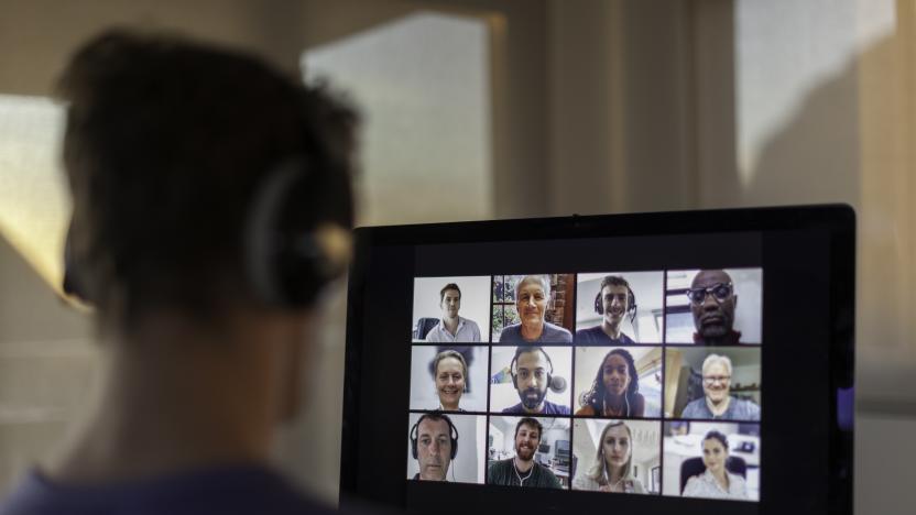 Video call from home during lockdown