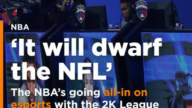 'It will dwarf the NFL': The NBA's going all-in on esports with the NBA 2K League