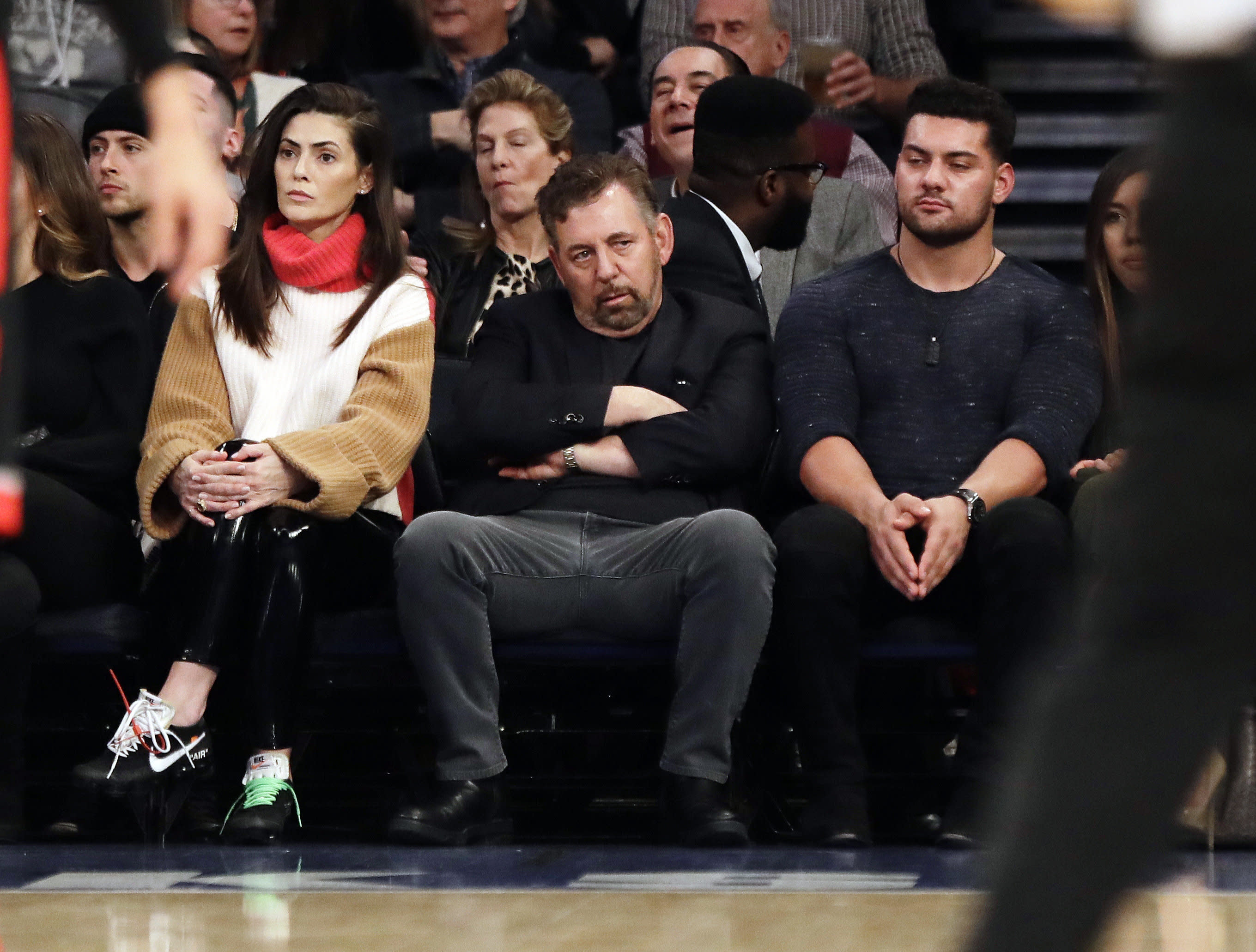 James Dolan bans fan from Knicks game for saying he should sell team
