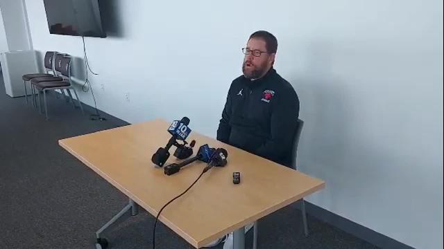 Brown coach Mike Daly talks about Saturdays NCAA match