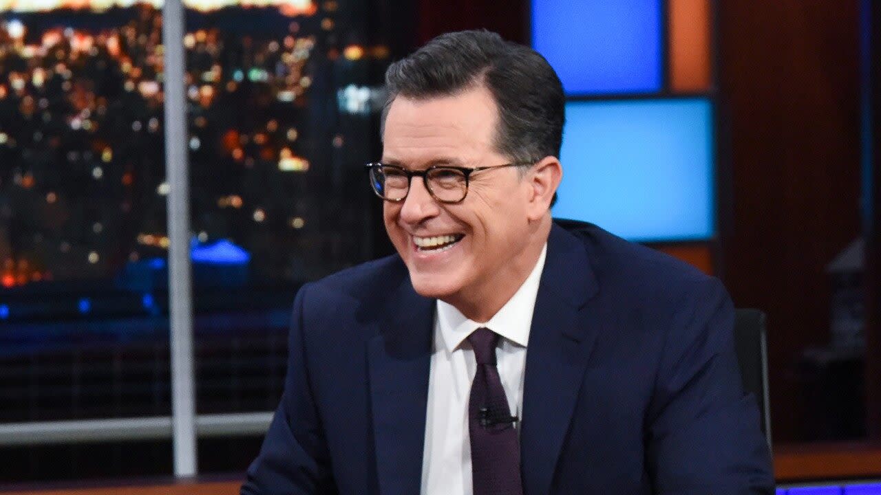 Late Show Host Stephen Colbert Extends Contract With Cbs Through August 2023 