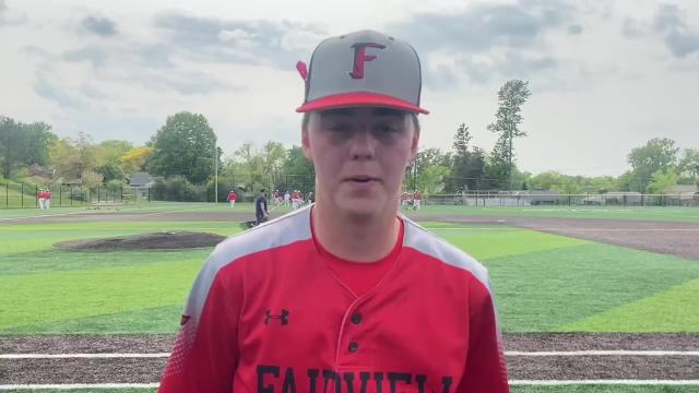 Bolla, Fox combine for perfect game as Fairview baseball advances in Class 3A