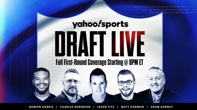 Yahoo Sports Draft Live - Thursday at 8p ET