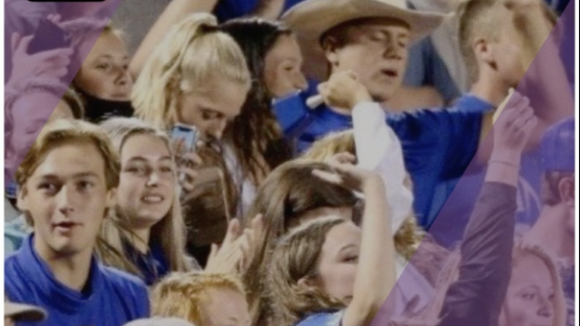 High school football game stopped until fans put on masks and socially distance