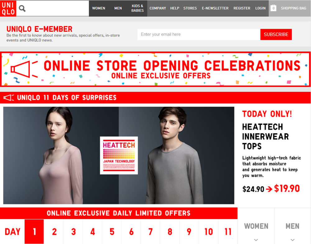 From Store To App: Uniqlo’s Online Shopping App Launches in S’pore