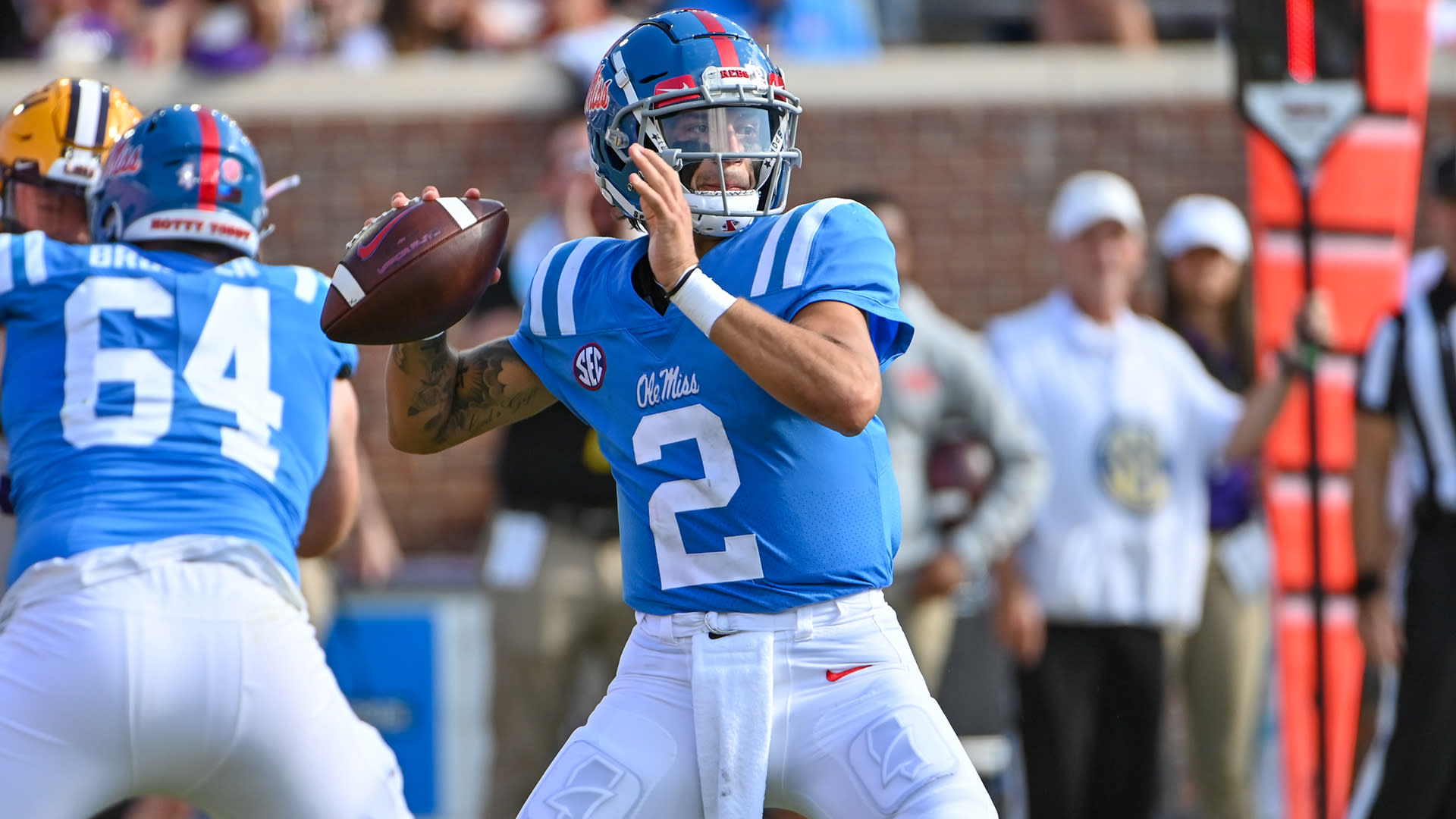 2022 NFL Draft Profile: Is Ole Miss quarterback Matt Corral poised for high  draft pick? - Red Cup Rebellion