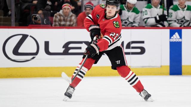 Blackhawks sign Lukas Reichel to a two-year contract extension