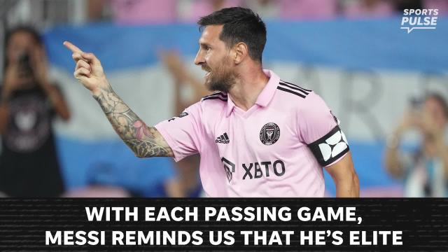 With each game Lionel Messi plays for Inter Miami, we're reminded of his greatness
