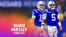 Who’s better for the Colts’ WRs: Anthony Richardson or Joe Flacco? | Yahoo Fantasy Forecast