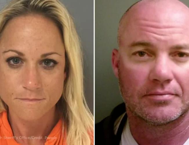 652px x 499px - Louisiana middle school teacher and cop husband accused of ...