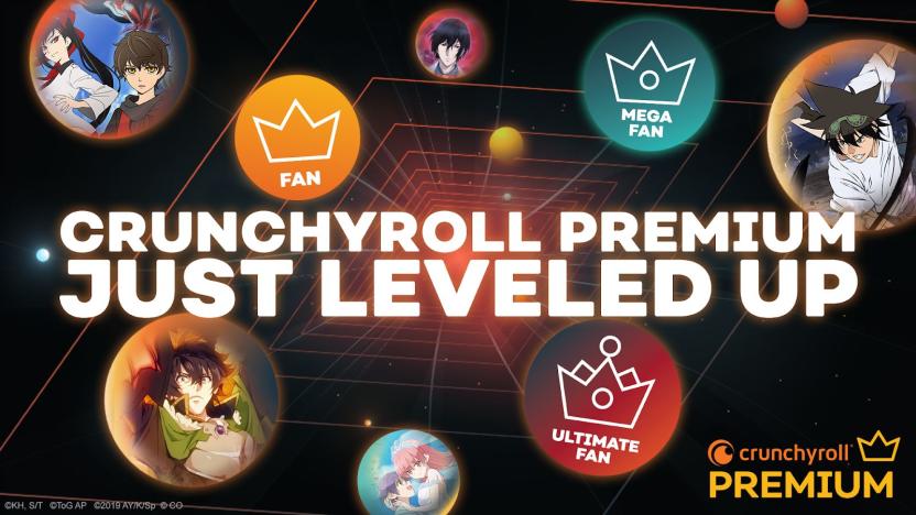 Crunchyroll subscription tiers