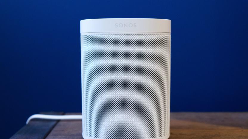 Sonos One smart speaker.