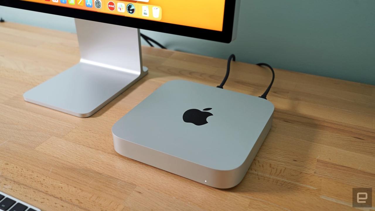 The Apple Mac mini M2 with 512GB of storage falls to a new low of $676