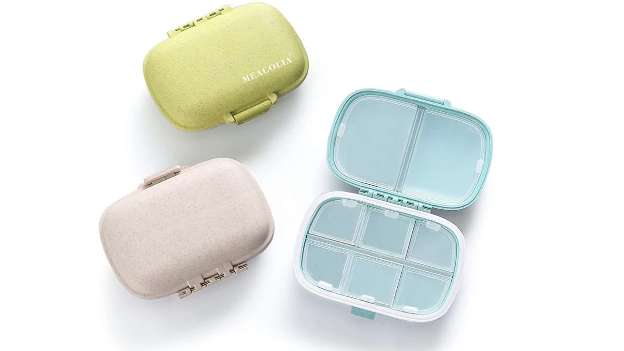 Amazon shoppers love this discreet travel pill organizer that looks like an  AirPods case: 'Best by far'